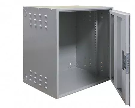 Шкаф телекоммуникационный антивандальный настенный 19", 12U, ШxВxГ 600x660x500