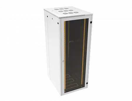 Шкаф телекоммуникационный напольный МИКсистем 19" серия ECO-L 48U 800*1000 дверь стекло серый