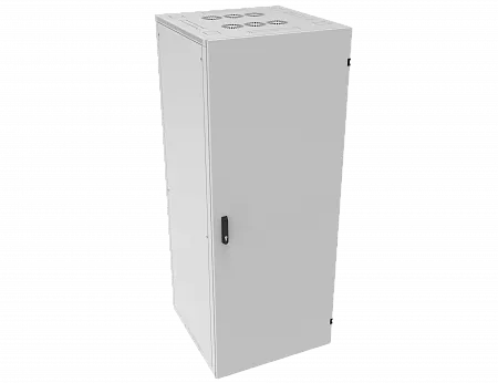Шкаф телекоммуникационный напольный МИКсистем серия ECO+ 19" 48U 800*800 дверь металл серый